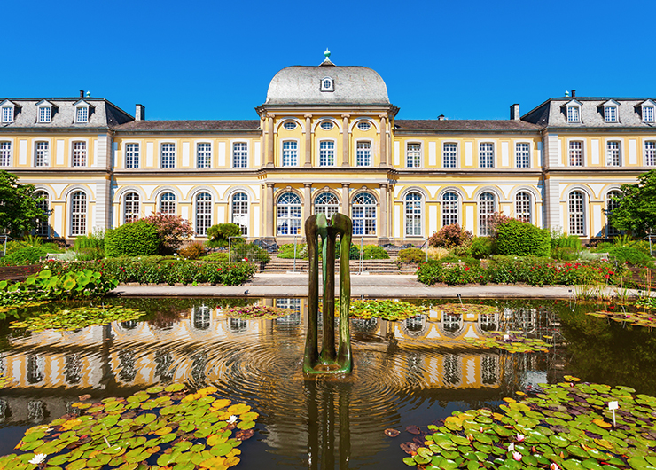 Die Botanischen Gärten am Poppelsdorfer Schloss