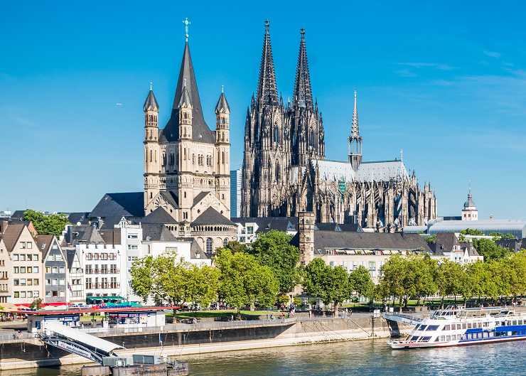 Köln, beliebtes Ziel für eine Stadtreise